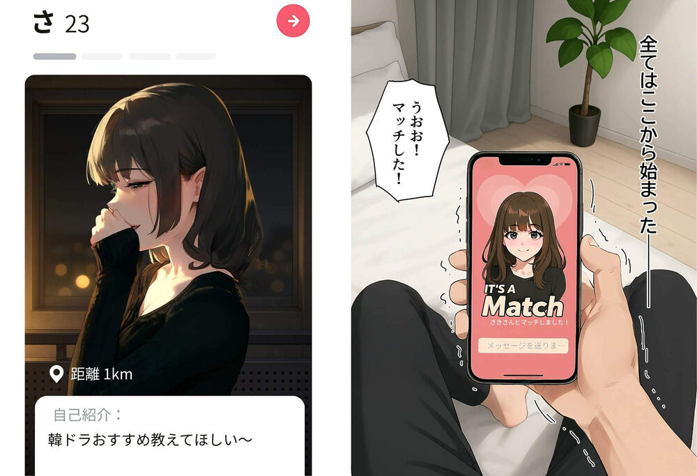 【実話】童貞マチアプ体験記!冴えないエンジニア(23)が愛を証明するまでwww 画像2